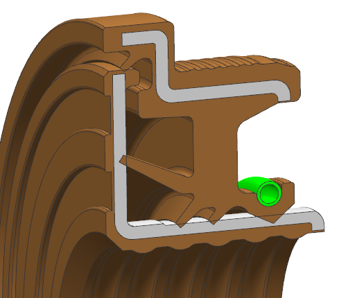 Agricultural machinery oil seal A
